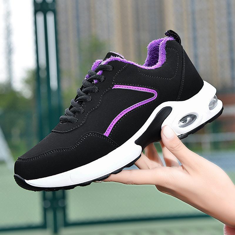 Autumn and winter women s shoes black velvet sports shoes casual running soft sole light travel shoes single shoes 42
Autumn and winter women s shoes black velvet sports shoes casual running soft sole light travel shoes single shoes 42