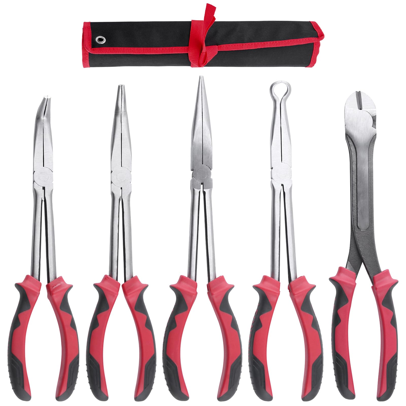 LEONTOOL 11 дюймов Длинногубцы Набор из 5 плоскогубцев с удлиненными губками Набор длинногубцев Радиоплоскогубцы Длинные плоскогубцы с изогнутым кончиком 45 градусов 90 градусов Прямые O-образные
LEONTOOL 11 дюймов Длинногубцы Набор из 5 плоскогубцев с удлиненными губками Набор длинногубцев Радиоплоскогубцы Длинные плоскогубцы с изогнутым кончиком 45 градусов 90 градусов Прямые O-образные
