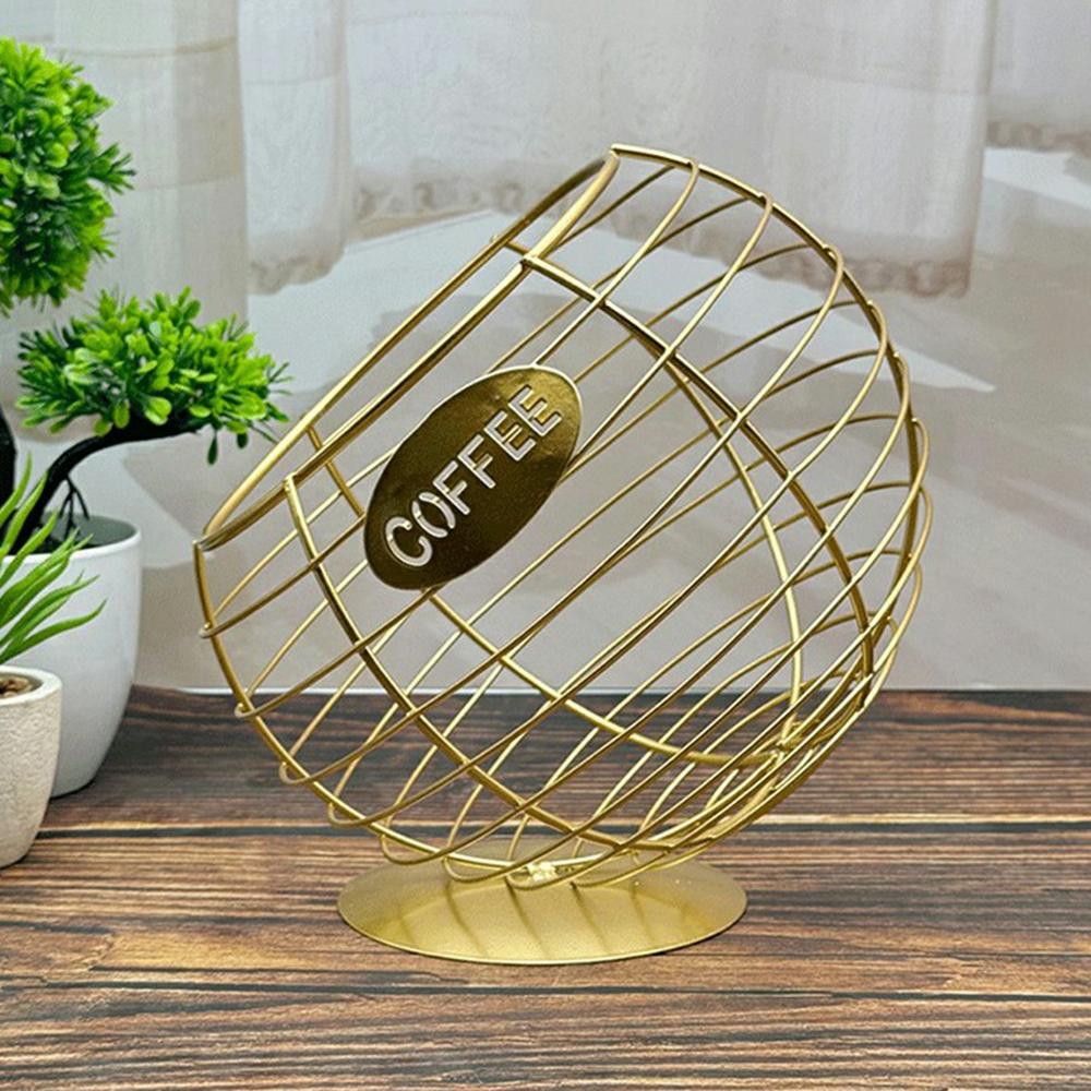Oblique Fruit Basket Iron Art Hollow Out Coffee Capsule Snacks Storage Basket,Gold/COFFEE Letter Type A
Oblique Fruit Basket Iron Art Hollow Out Coffee Capsule Snacks Storage Basket,Gold/COFFEE Letter Type A