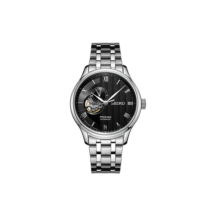 Seiko Presage Серія Пілот Механічний Рух Нержавіюча Сталь Ремінець Годинник Чоловічі годинники Чорний SSA377J1 Black Dial
Seiko Presage Серія Пілот Механічний Рух Нержавіюча Сталь Ремінець Годинник Чоловічі годинники Чорний SSA377J1 Black Dial