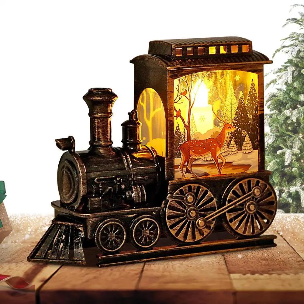 Christmas Gift Train Crystal Ball Ornament Lamp Christmas Gift Christmas Eve Decoration Lighting Small Night Lamp Desktop Decora
Christmas Gift Train Crystal Ball Ornament Lamp Christmas Gift Christmas Eve Decoration Lighting Small Night Lamp Desktop Decora