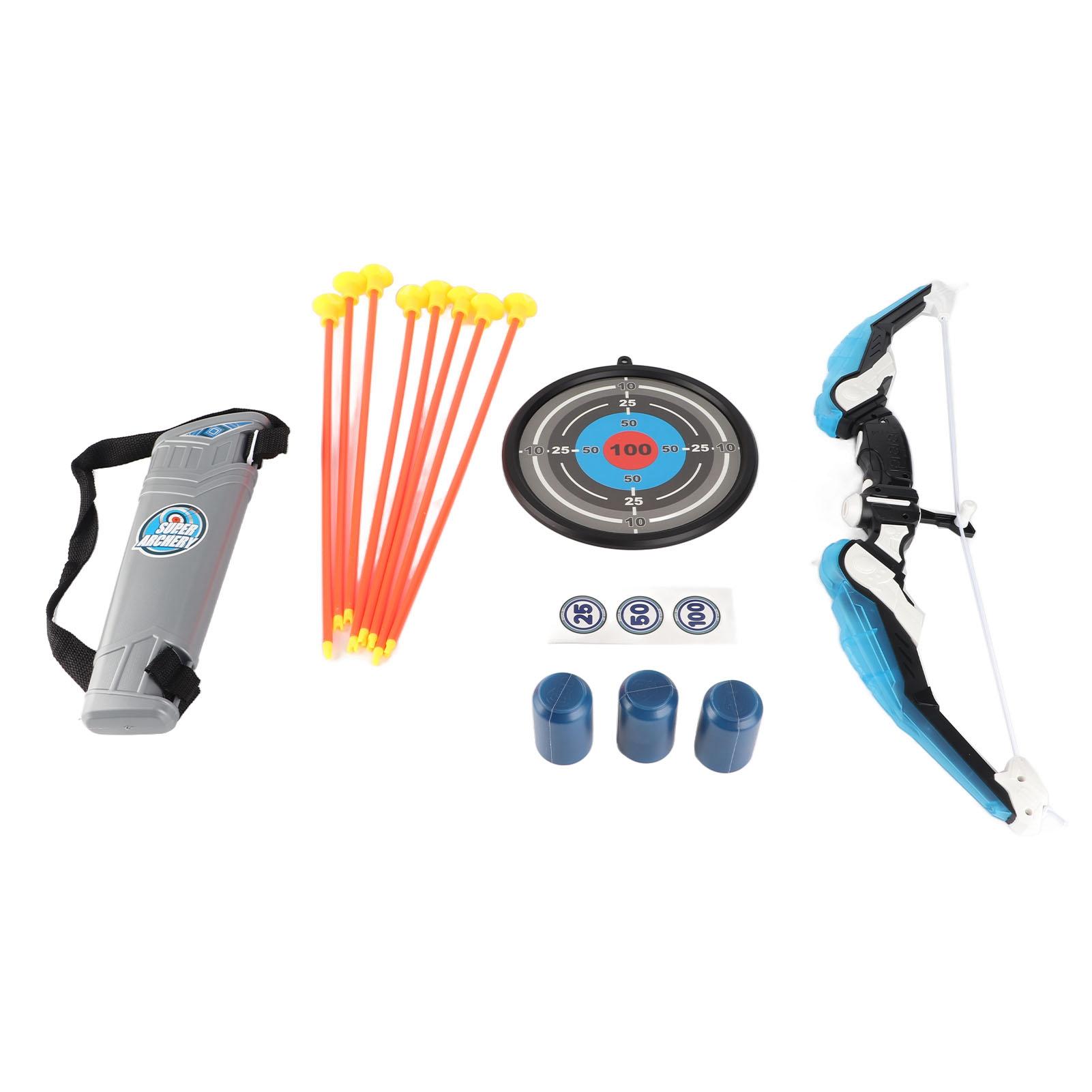 Kids Bow Toy Improve Coordination Outdoor Bow Archery Game Set for Children Blue L Size
Kids Bow Toy Improve Coordination Outdoor Bow Archery Game Set for Children Blue L Size