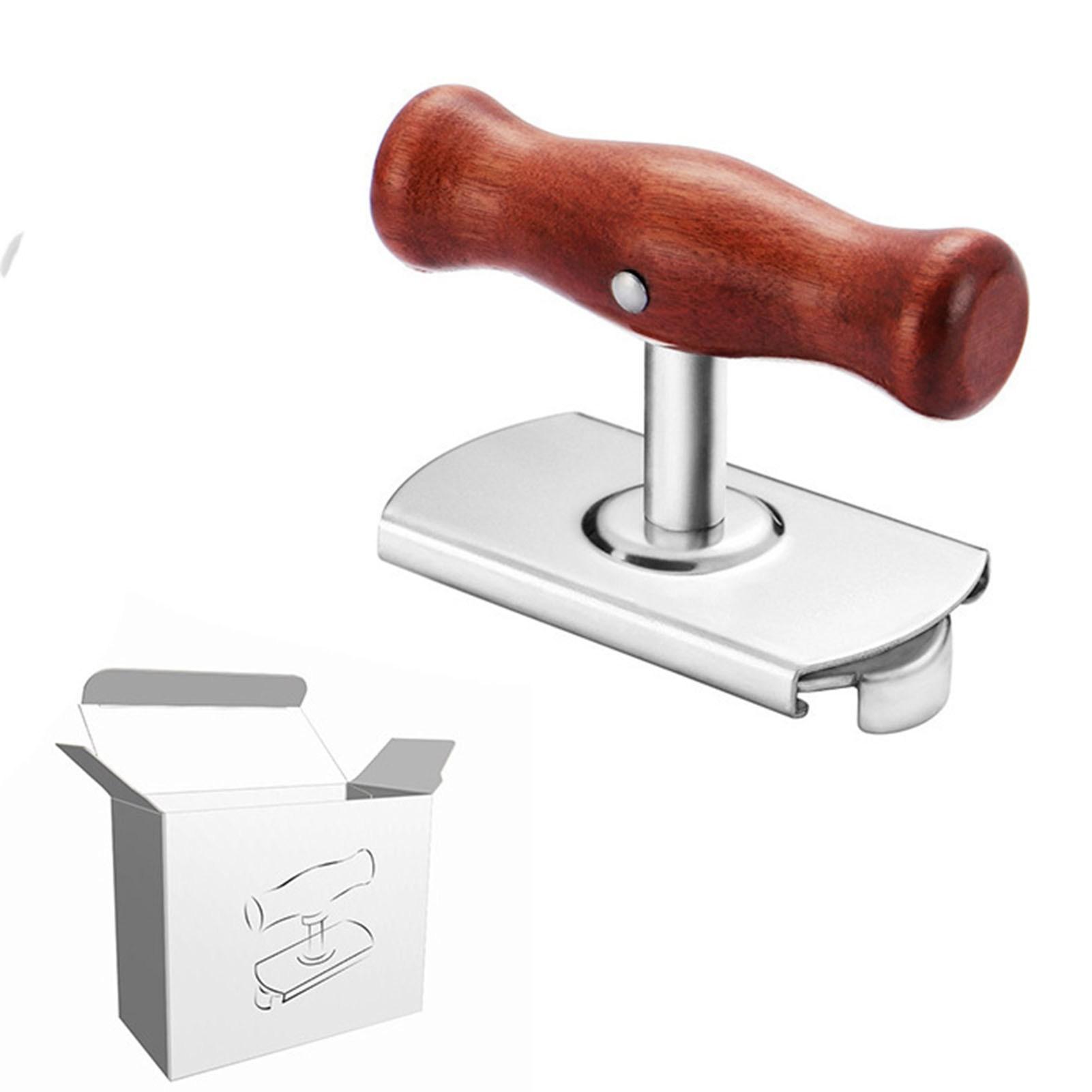 Multifunction Can Opener Bottle Opener Stainless Steel Can Opener with Wooden Handle Easy Twist Off
Multifunction Can Opener Bottle Opener Stainless Steel Can Opener with Wooden Handle Easy Twist Off