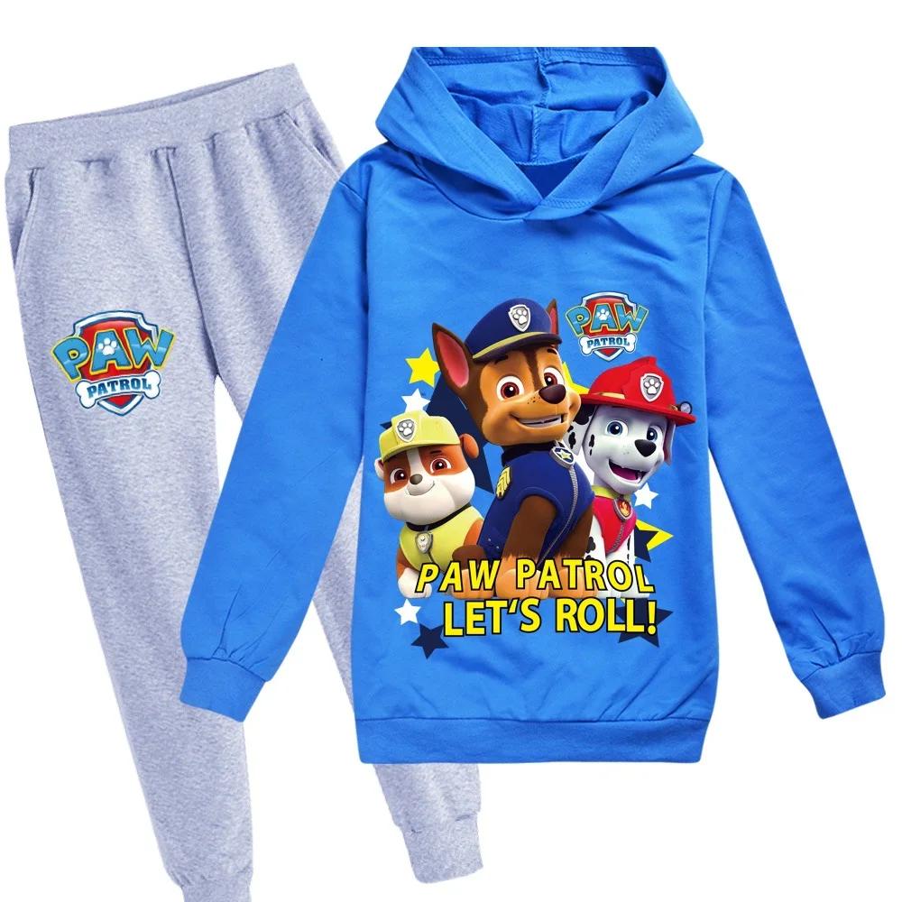 Kids Hoodie Girls Clothes Children Clothing Paw Patrol Hoodies Set Autumn Suit Boys Hooded Sweatshirt Casual Pants Pullover Set Costume 140
Kids Hoodie Girls Clothes Children Clothing Paw Patrol Hoodies Set Autumn Suit Boys Hooded Sweatshirt Casual Pants Pullover Set Costume 140
