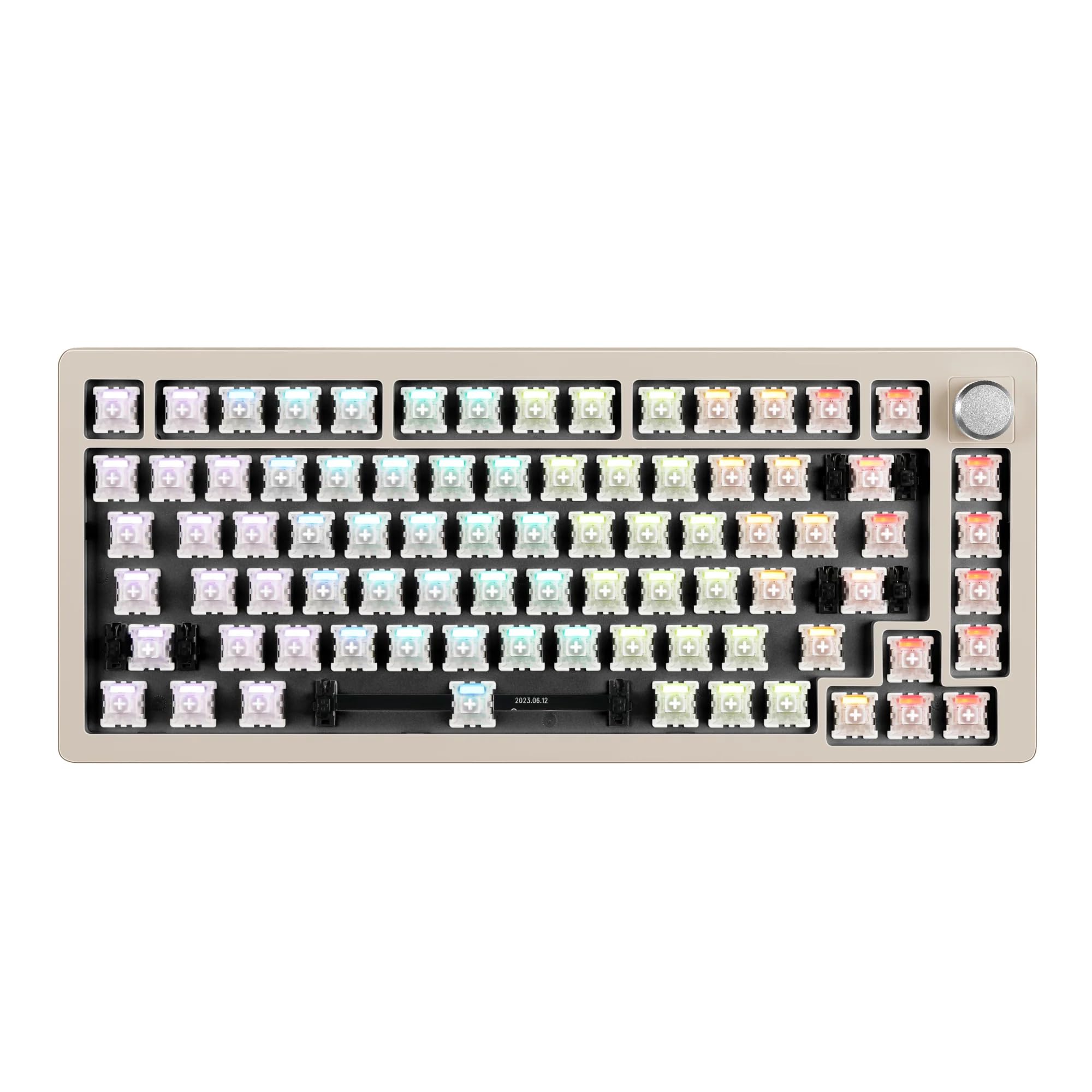 DrunkDeer A75 Rapid Trigger Mechanical Keyboard 82 Keys RGB Gaming Compact with Knobs Anti-Ghosting Barebone No Keycaps Gray
DrunkDeer A75 Rapid Trigger Mechanical Keyboard 82 Keys RGB Gaming Compact with Knobs Anti-Ghosting Barebone No Keycaps Gray