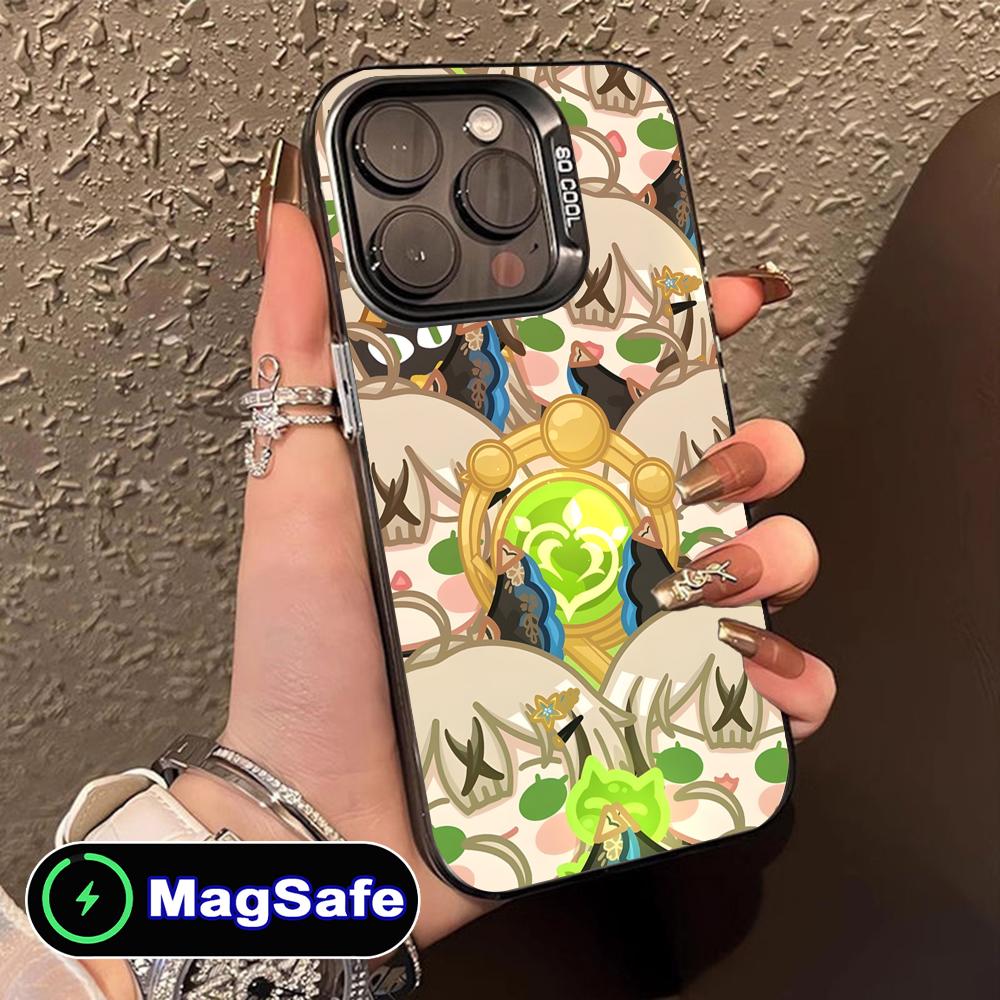 Game GI Kirara Mobile Phone Case for iPhone 17 16 15 14 13 12 11 Air Pro Max Plus MagSafe Translucent Colorful Cover Pretty iPhone 11
Game GI Kirara Mobile Phone Case for iPhone 17 16 15 14 13 12 11 Air Pro Max Plus MagSafe Translucent Colorful Cover Pretty iPhone 11
