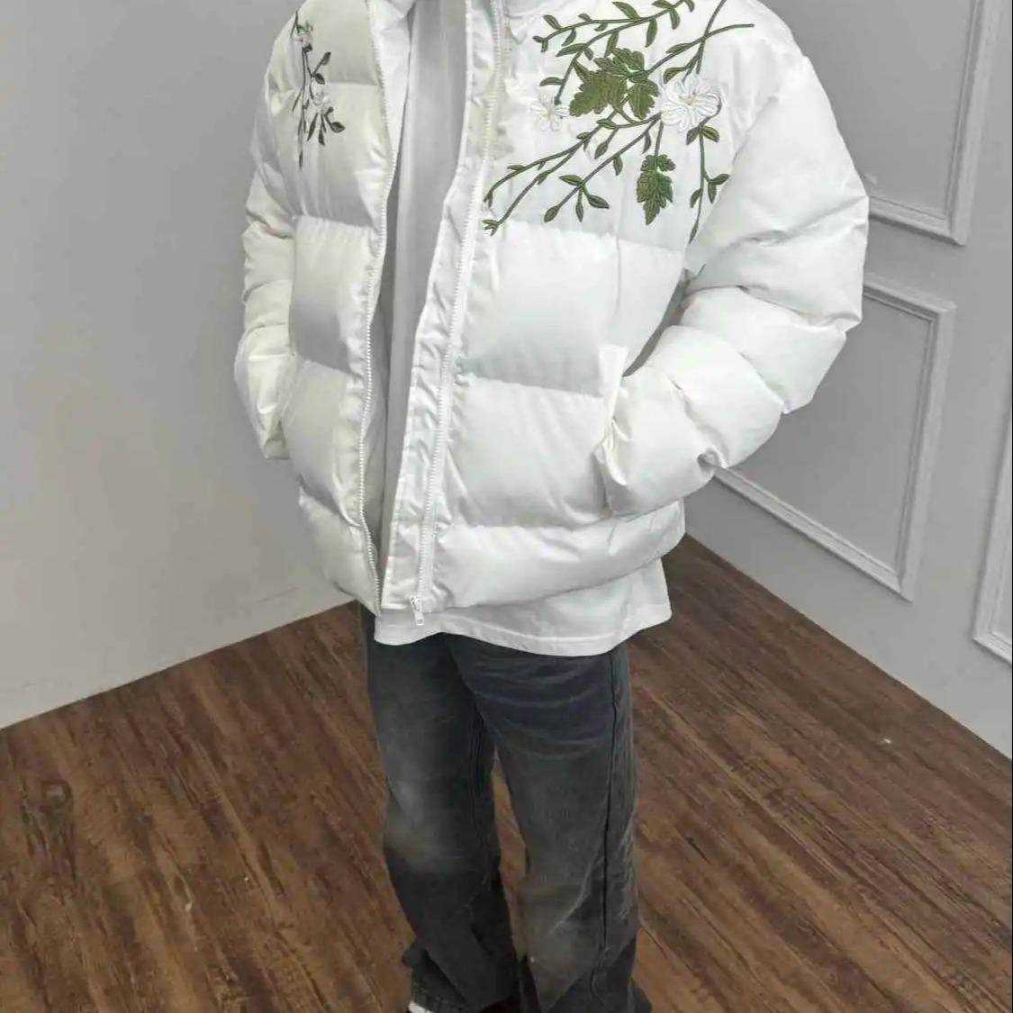 Men s Floral Letter Print Cotton Jacket - Autumn & Winter Warmth Trendy Student Style L бежевий
Men s Floral Letter Print Cotton Jacket - Autumn & Winter Warmth Trendy Student Style L бежевий