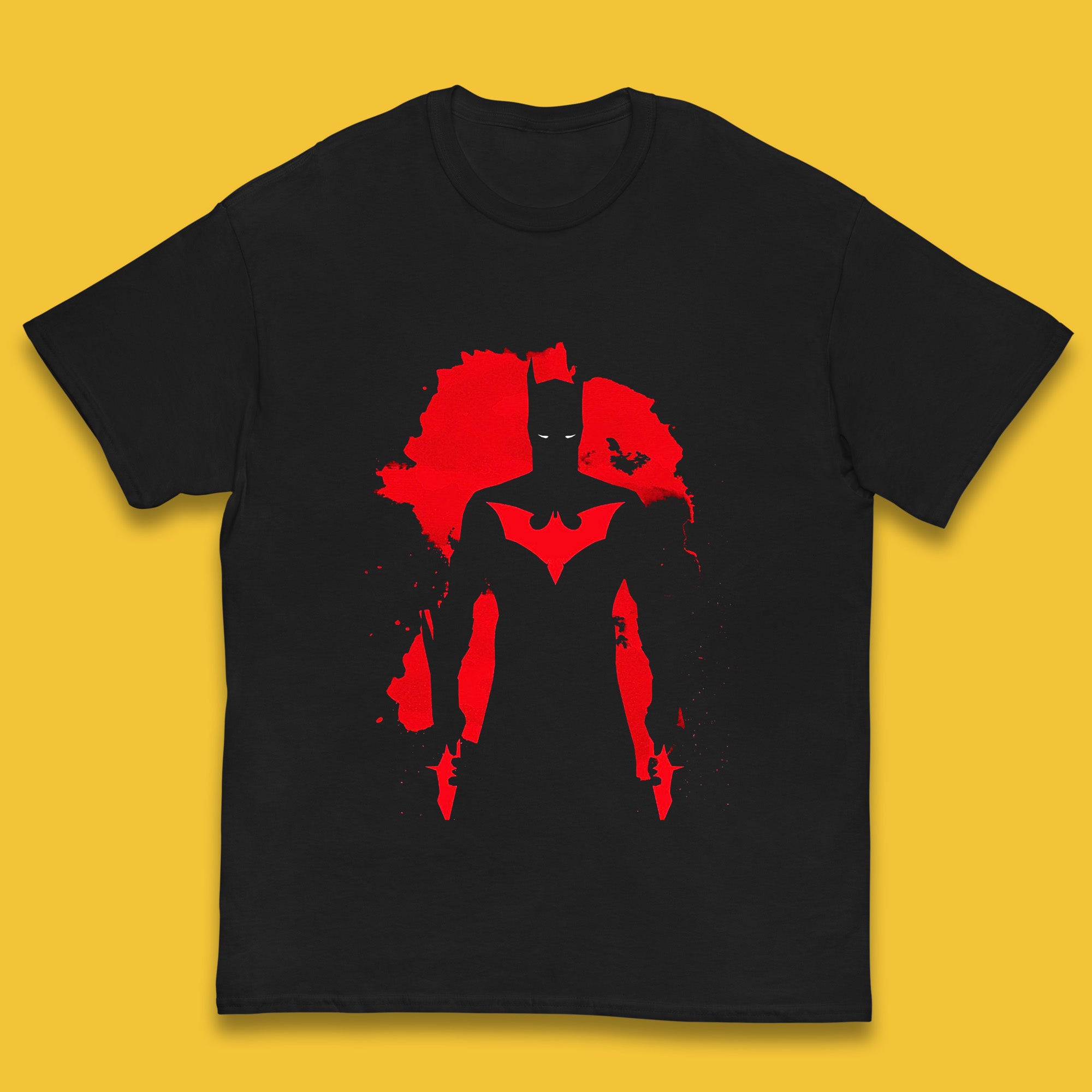 Batman Beyond Rises As A Warrior Of Justice Distressed Portrait Art DC Comics Superhero Kids T Shirt 150
Batman Beyond Rises As A Warrior Of Justice Distressed Portrait Art DC Comics Superhero Kids T Shirt 150