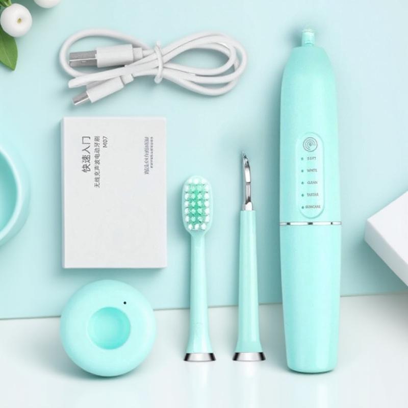 Электрический ультразвуковой стоматологический скейлер 2 в 1 USB очиститель зубов отбеливание зубов удалитель зубного камня набор зубных щеток для домашнего использования зелёный
Электрический ультразвуковой стоматологический скейлер 2 в 1 USB очиститель зубов отбеливание зубов удалитель зубного камня набор зубных щеток для домашнего использования зелёный