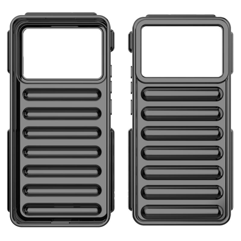 Capsule Series for Xiaomi Redmi K70E 5G/Poco X6 Pro 5G Case TPU Ribbed Anti-Drop Phone Cover Black
Capsule Series for Xiaomi Redmi K70E 5G/Poco X6 Pro 5G Case TPU Ribbed Anti-Drop Phone Cover Black