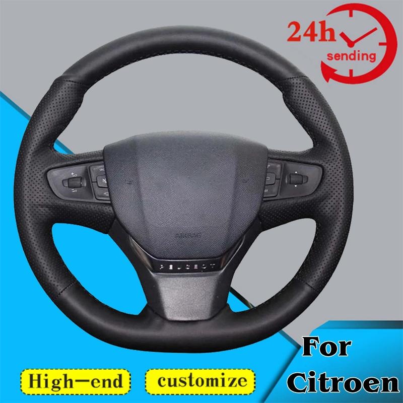 Изготовленная на заказ оплетка рулевого колеса, 100% подходит для Citroen C3 C3-XR 2015-C4 2016-Peugeot 408 2014- Traveler Black Thread
Изготовленная на заказ оплетка рулевого колеса, 100% подходит для Citroen C3 C3-XR 2015-C4 2016-Peugeot 408 2014- Traveler Black Thread