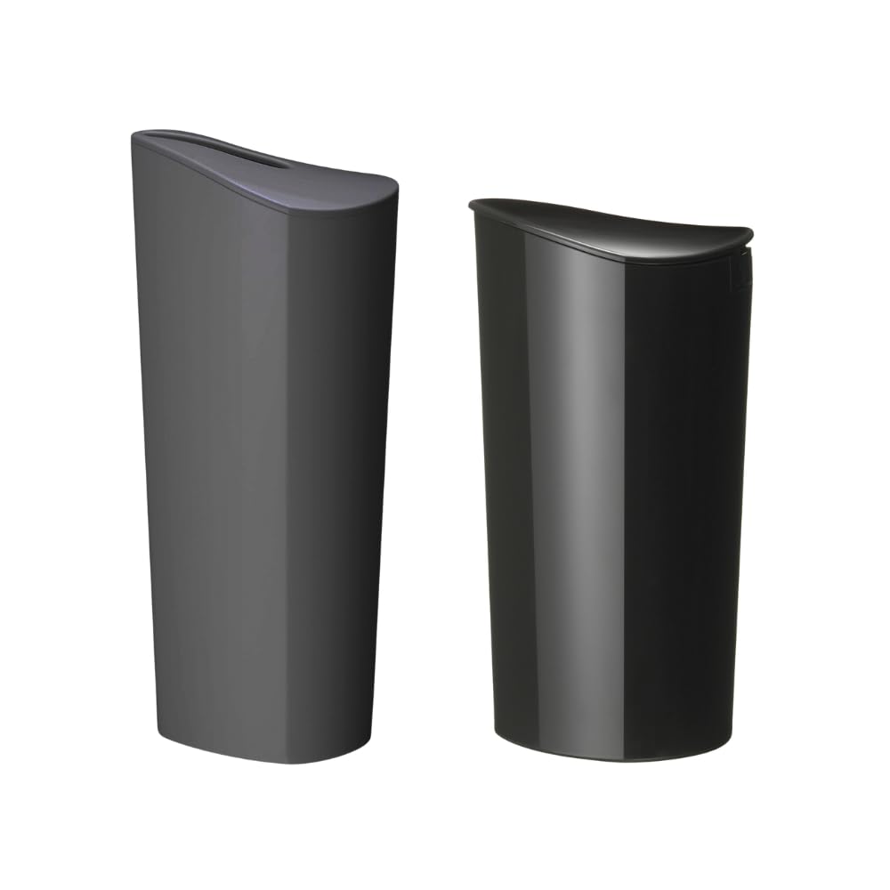 Официальный набор Iwatani Materials TAOG Slim футляр для салфеток/футляр для влажных салфеток, черный, подставка, многоразовый, вертикальное хранение, с крышкой