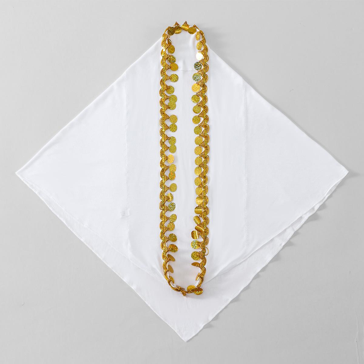 New Cross Pleated Crystal Linen Convenient Headscarf
New Cross Pleated Crystal Linen Convenient Headscarf