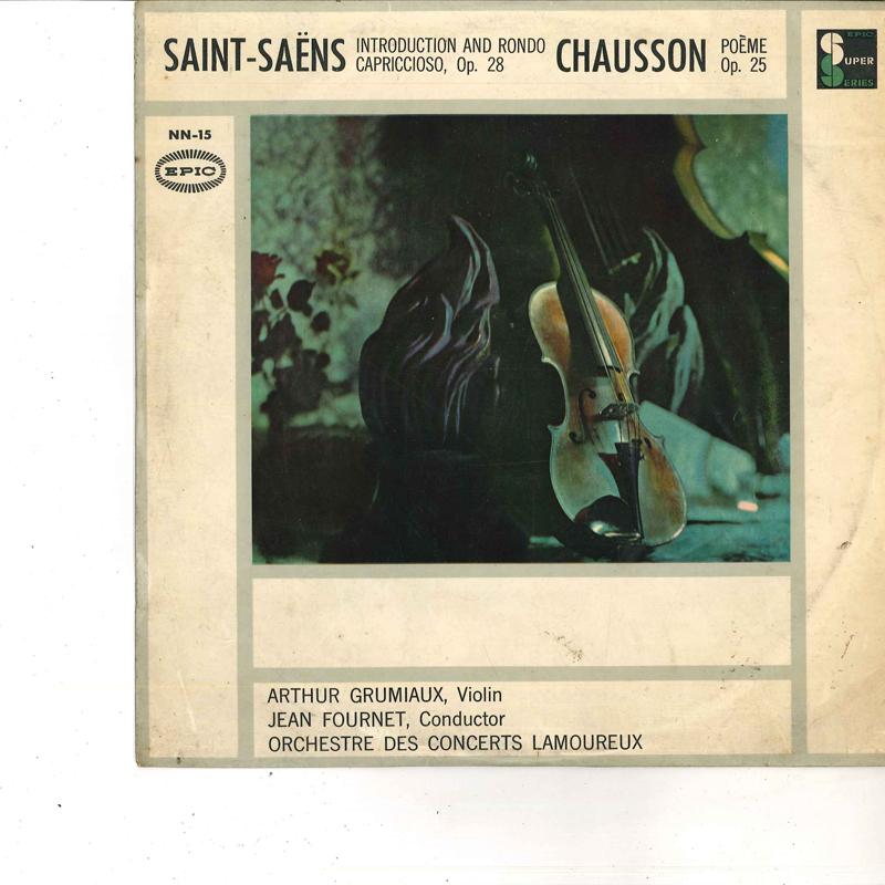 10inch Record ARTHUR GRUMIAUX,ORCHESTRE DES CONCE - Saint-saens Introduction And Rondo NN15 EPIC Japan Classical Used
10inch Record ARTHUR GRUMIAUX,ORCHESTRE DES CONCE - Saint-saens Introduction And Rondo NN15 EPIC Japan Classical Used