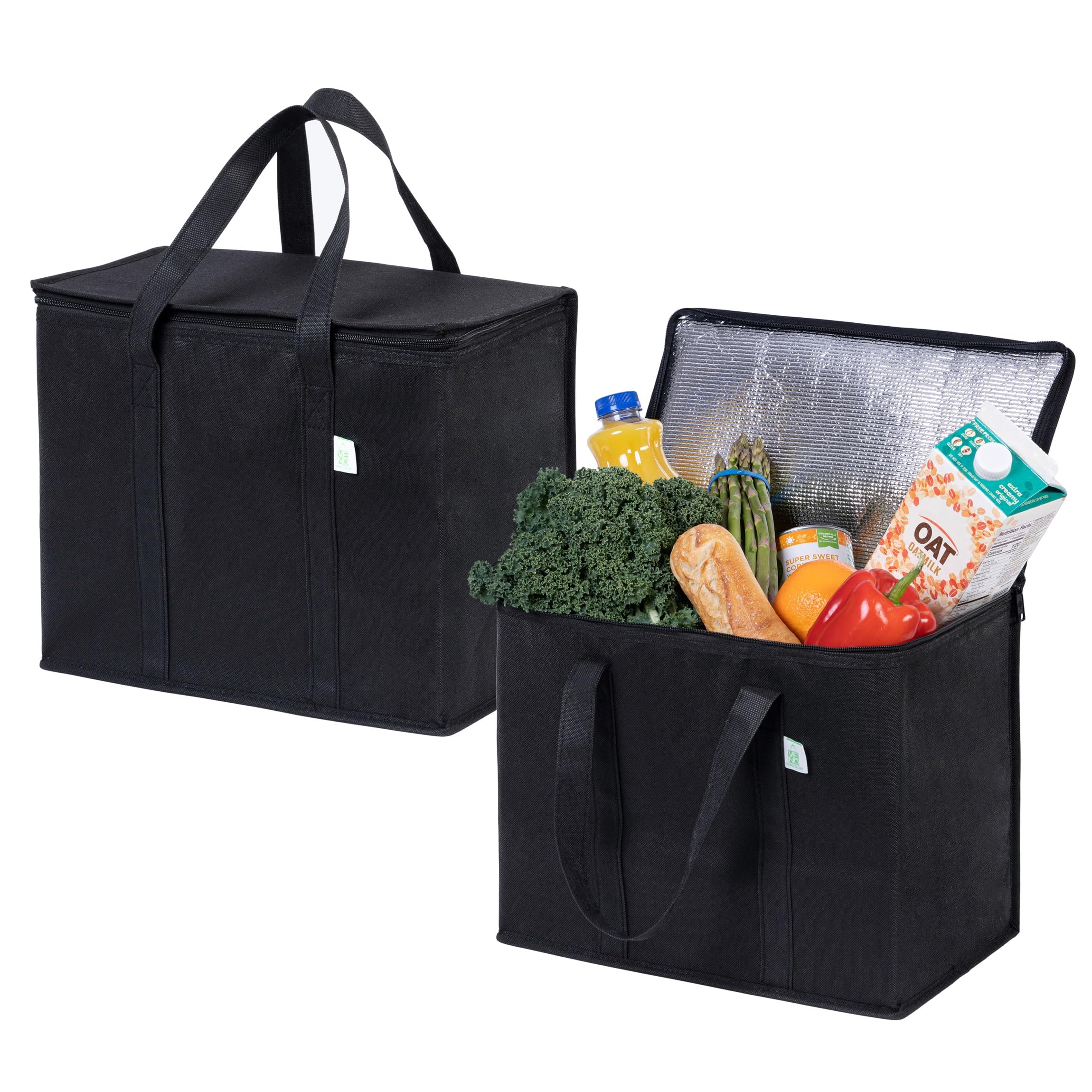 VENO Set Cooler Bag Eco Bag Large Capacity 30L Cooler Bag Foldable Heavy Duty Durable Double Zipper Ideal for Camping Picnic Shopping Food Delivery
VENO Set Cooler Bag Eco Bag Large Capacity 30L Cooler Bag Foldable Heavy Duty Durable Double Zipper Ideal for Camping Picnic Shopping Food Delivery