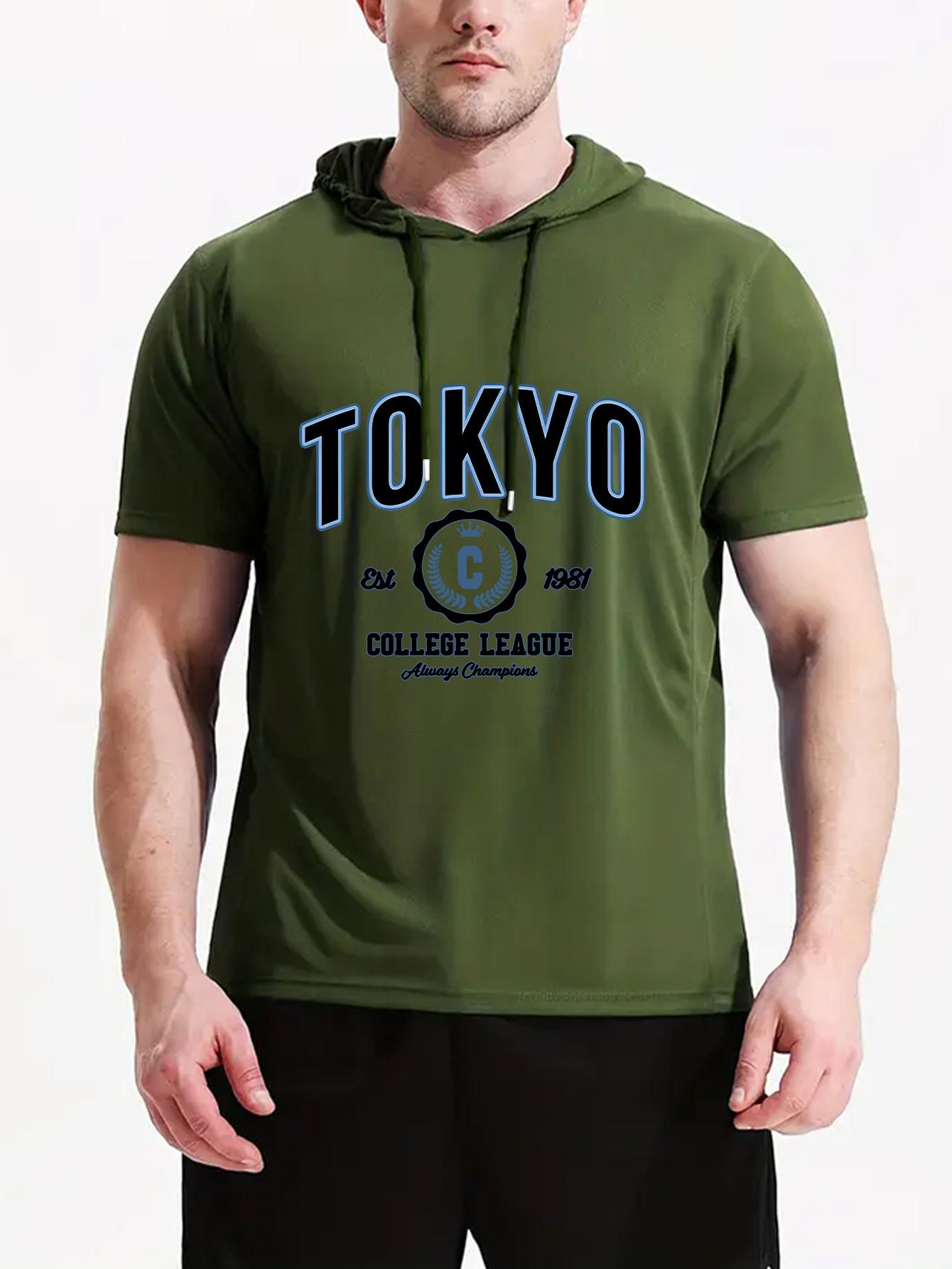 Red Tokyo Graphic Hoodie - Casual Summer Short Sleeve T-shirt with College League Design XXXL
Red Tokyo Graphic Hoodie - Casual Summer Short Sleeve T-shirt with College League Design XXXL