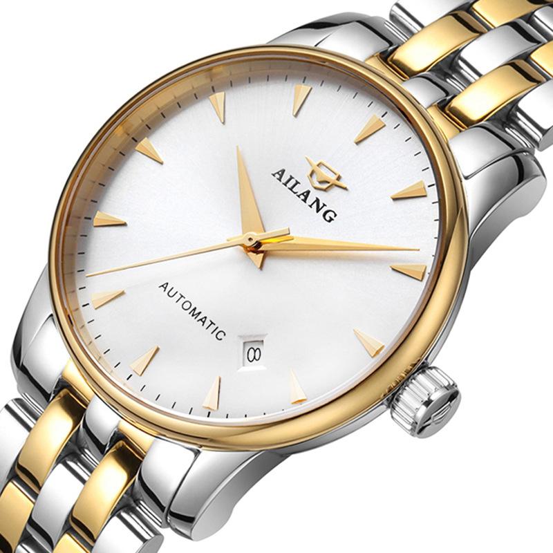 AILANG Watch Мужские автоматические механические часы для отдыха Деловые мужские часы Водонепроницаемые золотые часы
AILANG Watch Мужские автоматические механические часы для отдыха Деловые мужские часы Водонепроницаемые золотые часы
