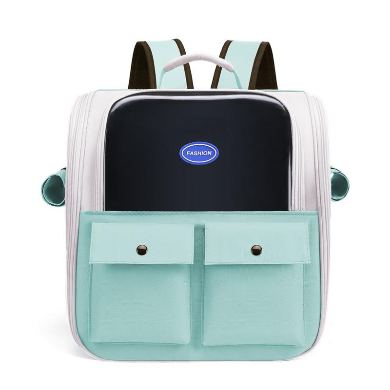 Pet Bag Cat Out Large Capacity Oxford Cloth School Bag Carry Portable Double Shoulder Cat Bag Cat Backpack світло-зелений колір
Pet Bag Cat Out Large Capacity Oxford Cloth School Bag Carry Portable Double Shoulder Cat Bag Cat Backpack світло-зелений колір