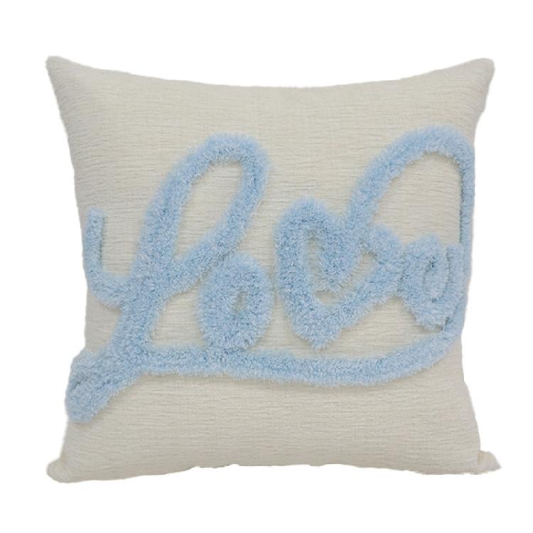 Decorative Love Letter Tufted Plush Pillow Cover with Zippers Valentines Day Square Cushion Cover for Wedding Gift синій
Decorative Love Letter Tufted Plush Pillow Cover with Zippers Valentines Day Square Cushion Cover for Wedding Gift синій