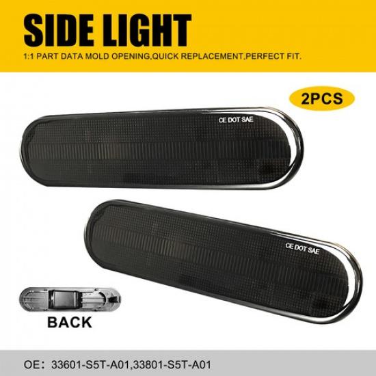 Smoked Lens Marker Side Light Housing Front Rear Shell Fit Honda Civic 2002-2005
Smoked Lens Marker Side Light Housing Front Rear Shell Fit Honda Civic 2002-2005