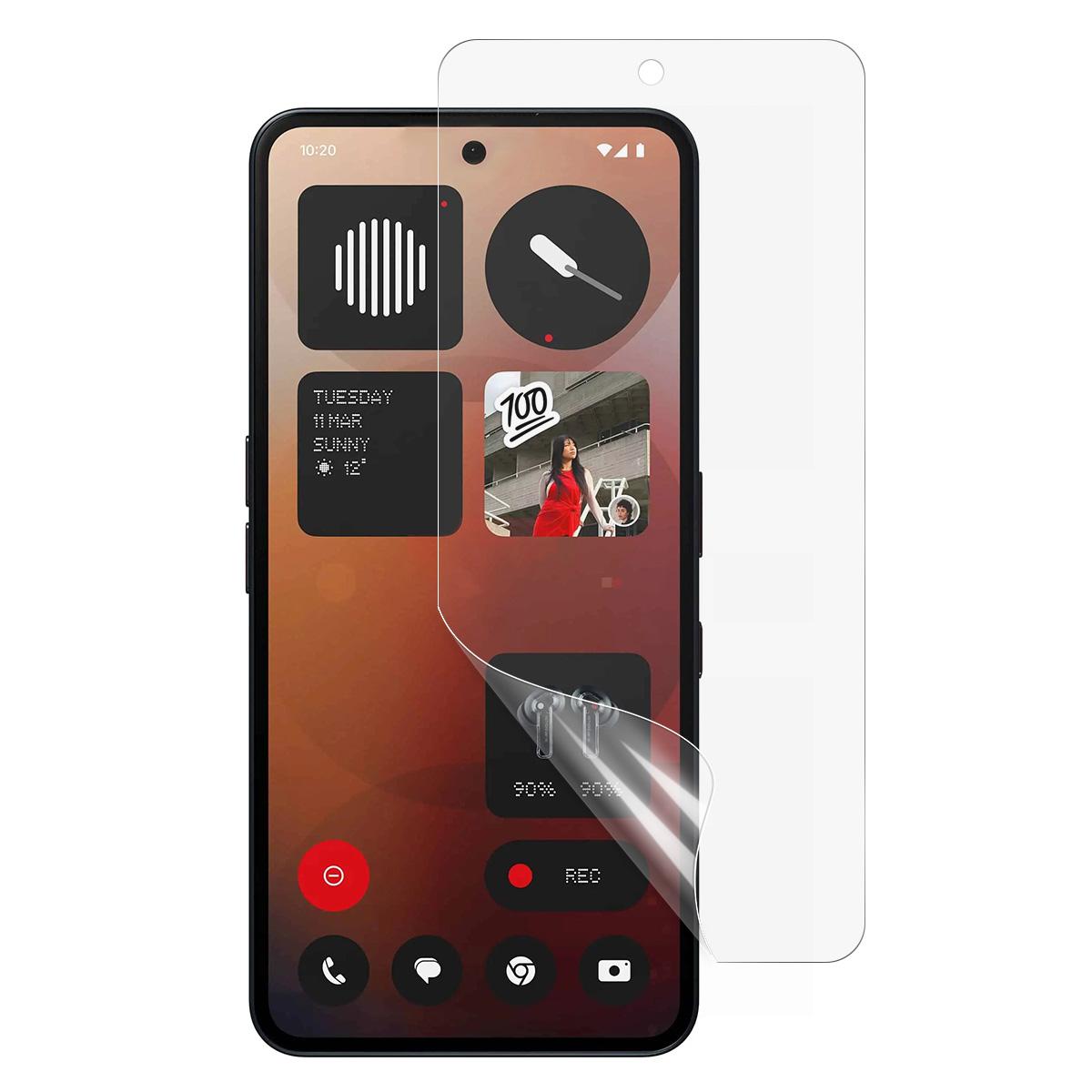 For Nothing Phone (3a)/(3a) Pro Screen Film PET Bubble Free Ultra Clear Screen Protector A
For Nothing Phone (3a)/(3a) Pro Screen Film PET Bubble Free Ultra Clear Screen Protector A