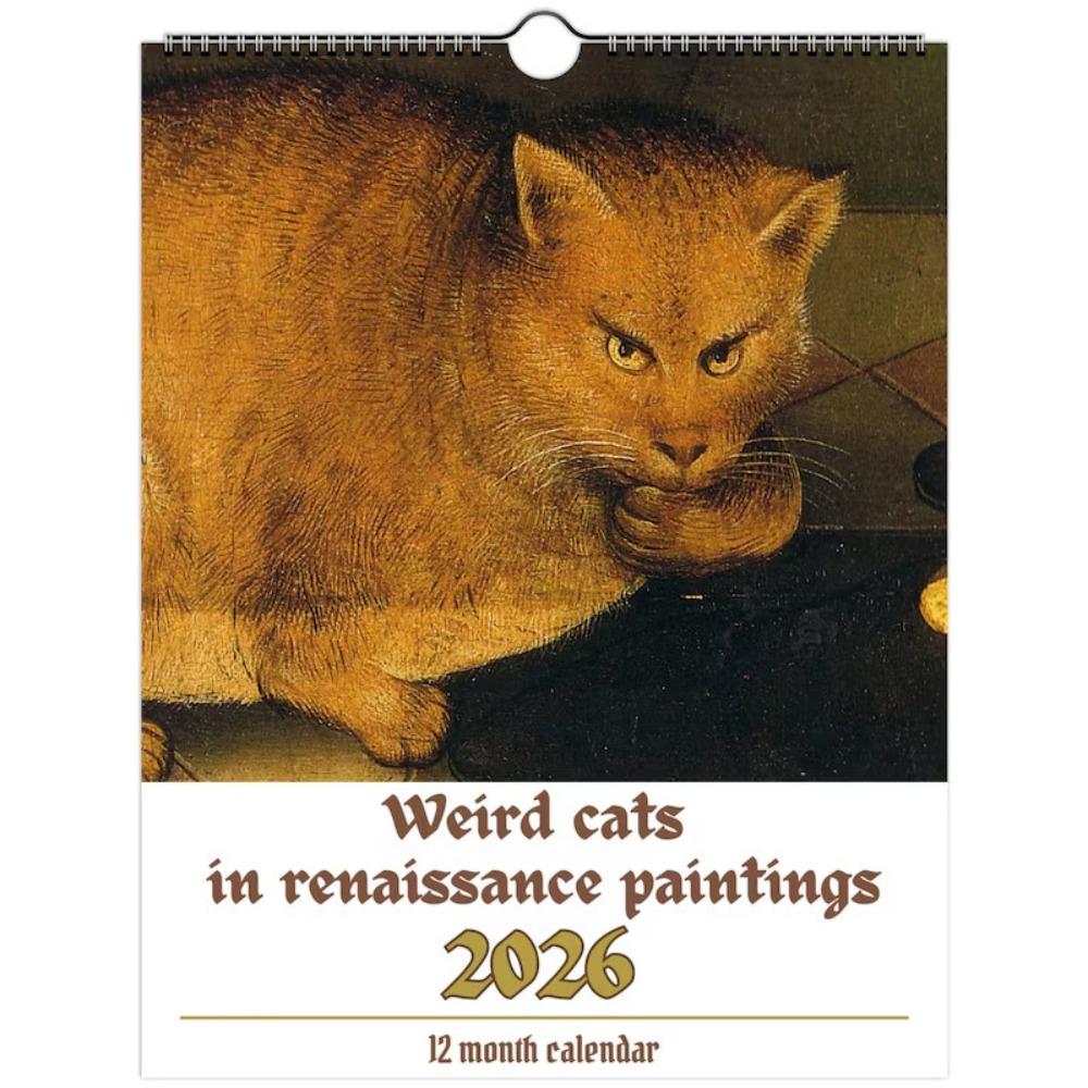 Daily Weekly Monthly Wall Calendar Medieval Cat Painting 12 Month Planner For Bedroom Small
Daily Weekly Monthly Wall Calendar Medieval Cat Painting 12 Month Planner For Bedroom Small