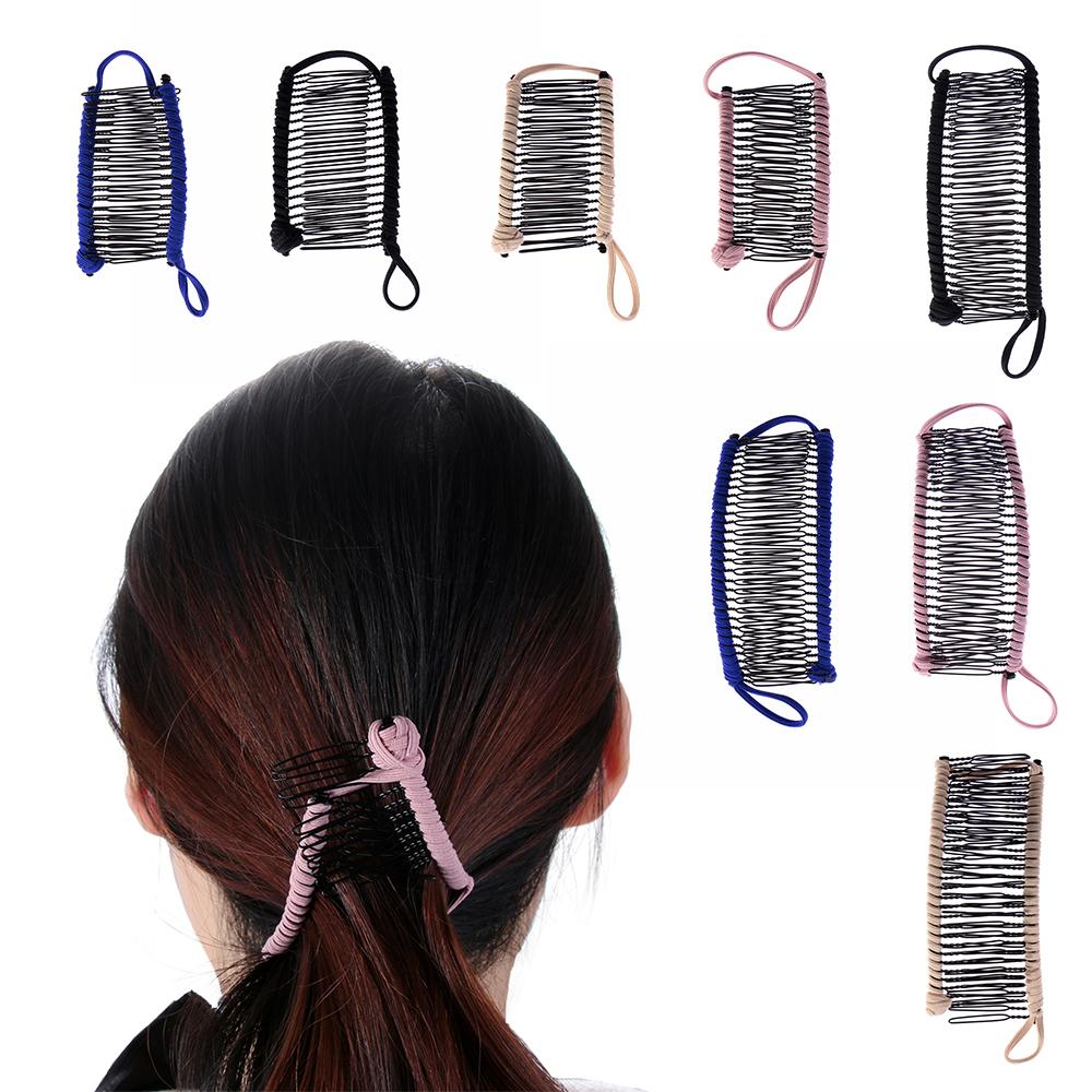 Women Girls Big Size Hair Accessories Hairpin Vintage Stretchable Banana Hair Clip Lazy Hair Comb beige-30 comb
Women Girls Big Size Hair Accessories Hairpin Vintage Stretchable Banana Hair Clip Lazy Hair Comb beige-30 comb
