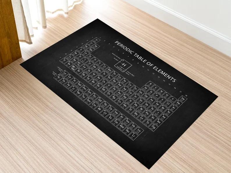 Periodic Table Area Carpet Periodic Table Area Rug Washable Chemical Element Living Room Bedroom Carpet Home Decoration Carpet 40X60cm
Periodic Table Area Carpet Periodic Table Area Rug Washable Chemical Element Living Room Bedroom Carpet Home Decoration Carpet 40X60cm