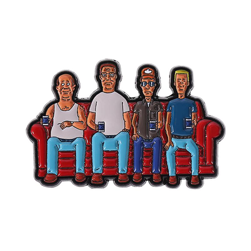 King of the Hill Enamel Pin Cartoon Animated Sitcoms Family Comedy Brooch Lapel Badge Jewelry Decoration Jewelry Gift For Friend
King of the Hill Enamel Pin Cartoon Animated Sitcoms Family Comedy Brooch Lapel Badge Jewelry Decoration Jewelry Gift For Friend