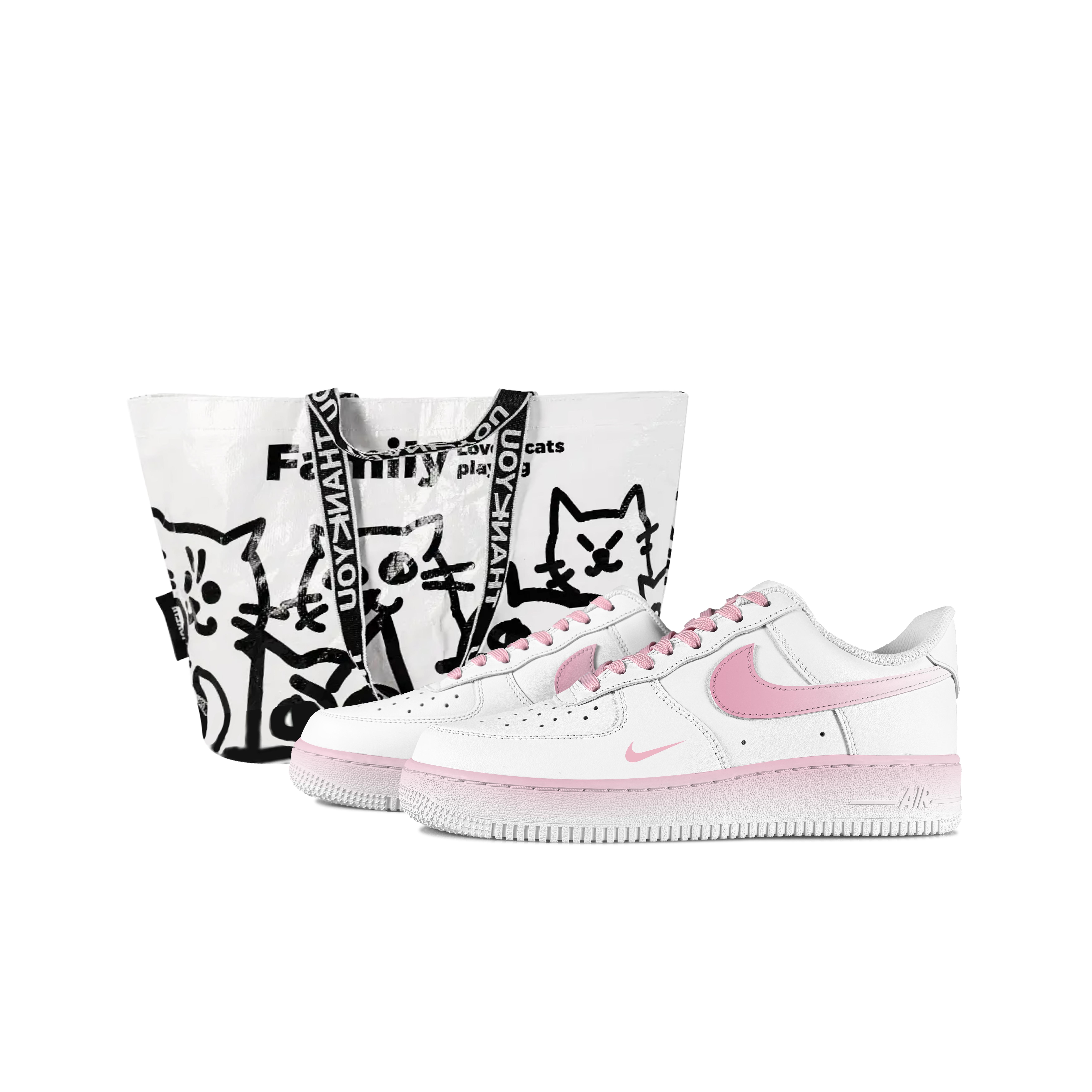 Nike Air Force 1 Cloud Slip Resistant Abrasion Resistant Low top Skateboard Shoes Unisex White Pink HM9483-001(Team619-S-BOX) 42.5
Nike Air Force 1 Cloud Slip Resistant Abrasion Resistant Low top Skateboard Shoes Unisex White Pink HM9483-001(Team619-S-BOX) 42.5