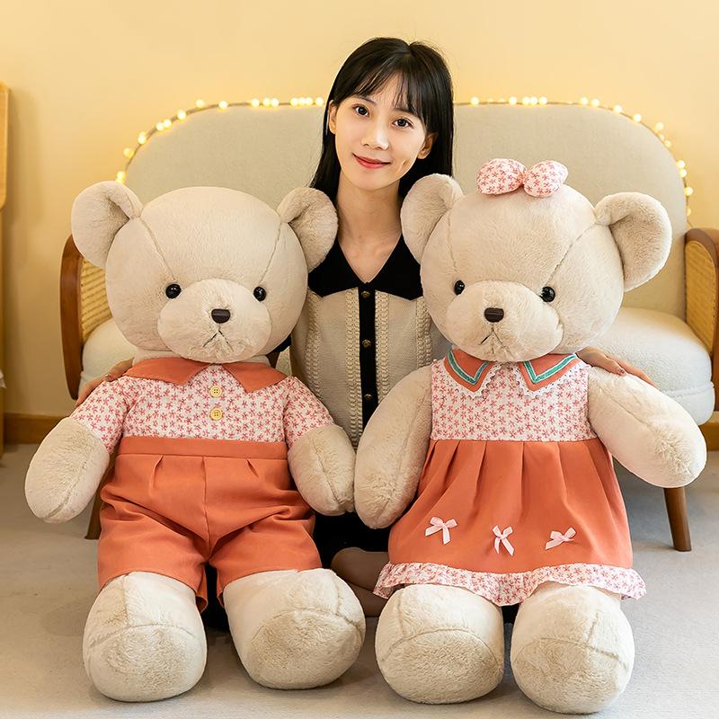 Couple Teddy Hugs Bear Queen Press Ragdoll A Pair Of Plush Toys For Girl S Valentine S Day Birthday Gift 55cm(0.56kg)
Couple Teddy Hugs Bear Queen Press Ragdoll A Pair Of Plush Toys For Girl S Valentine S Day Birthday Gift 55cm(0.56kg)