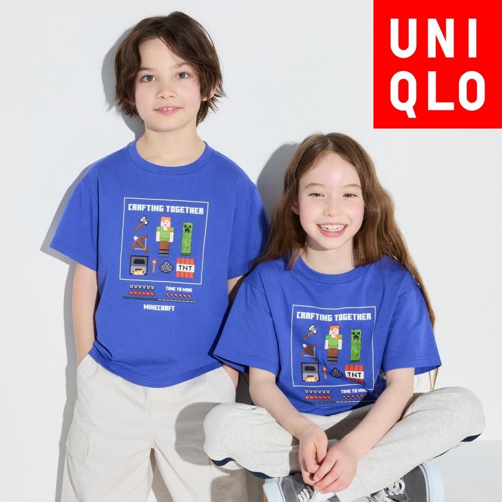 Футболка UNIQLO KIDS с рисунком Minecraft UT, короткий рукав
Футболка UNIQLO KIDS с рисунком Minecraft UT, короткий рукав