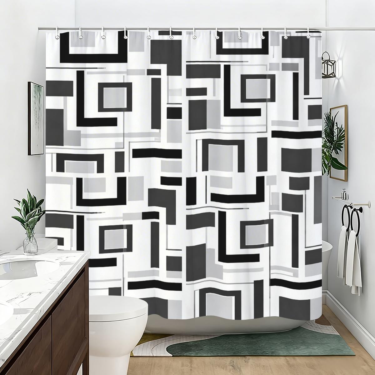 Abstract Art Pattern Polyester Shower Curtain - Stylish Bath Decor, Modern Bathroom Linen For Home Hotel W60H190(CM)-1 Pcs
Abstract Art Pattern Polyester Shower Curtain - Stylish Bath Decor, Modern Bathroom Linen For Home Hotel W60H190(CM)-1 Pcs