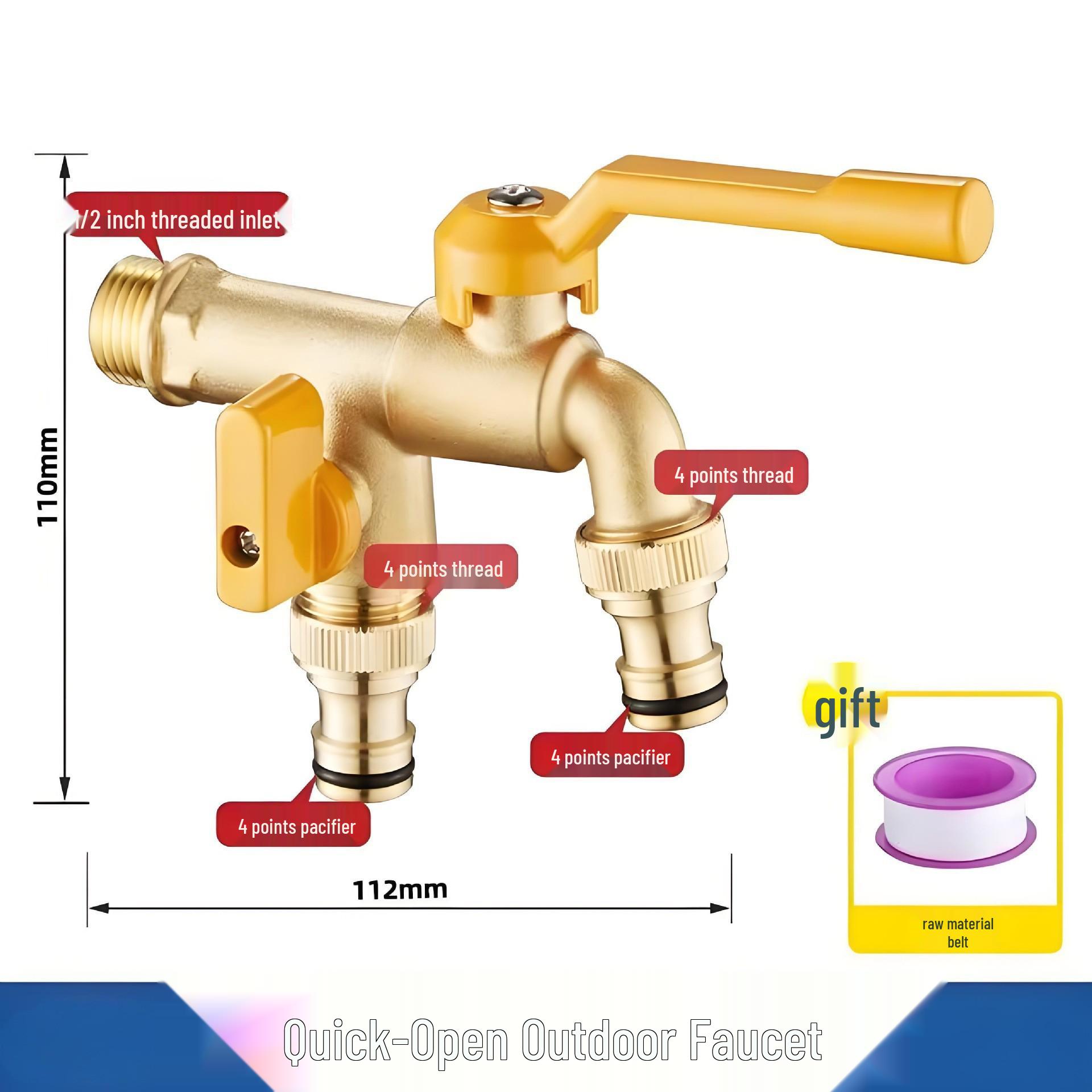 Уличный морозостойкий кран с защитой от кражи и кодовым замком - Однорычажный кран для холодной воды с большим потоком для стиральных машин
Уличный морозостойкий кран с защитой от кражи и кодовым замком - Однорычажный кран для холодной воды с большим потоком для стиральных машин
