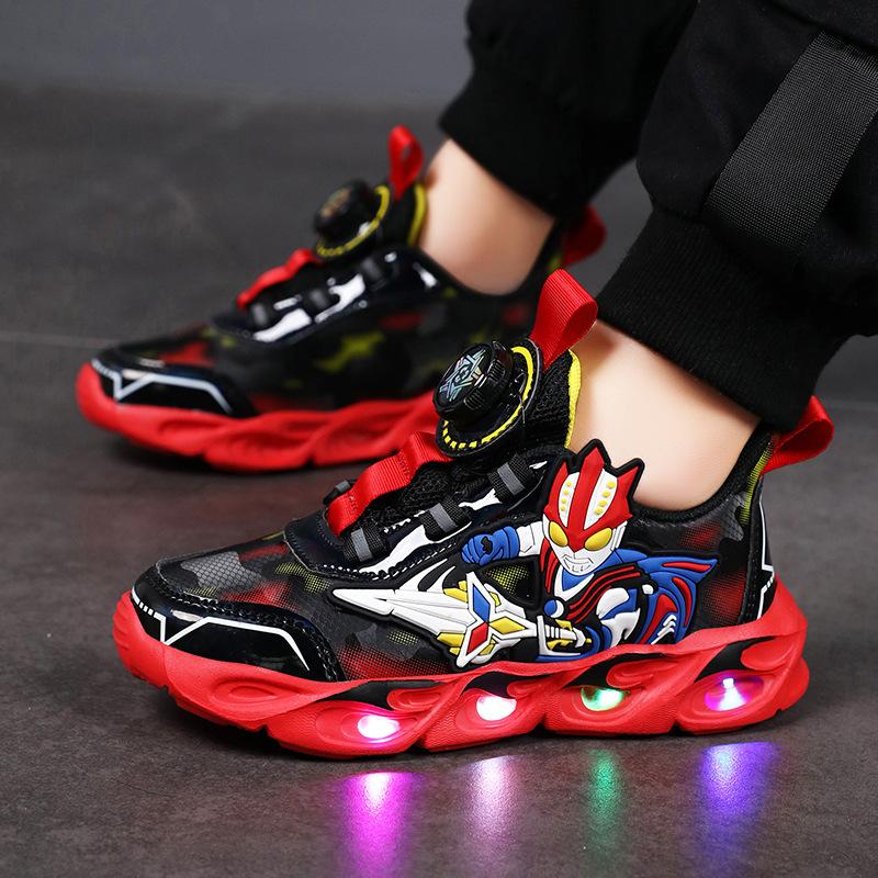 Glowing light shoes boys 2025 children s new trend leather shoes autumn Ultraman sports shoes spring 26
Glowing light shoes boys 2025 children s new trend leather shoes autumn Ultraman sports shoes spring 26
