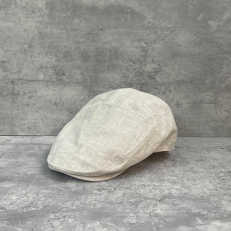 100% Linen Summer Beret for Men Vintage Lightweight Breathable Newsboy Caps Man Black Art Retro Driver Hat M56-58cm бежевый
100% Linen Summer Beret for Men Vintage Lightweight Breathable Newsboy Caps Man Black Art Retro Driver Hat M56-58cm бежевый