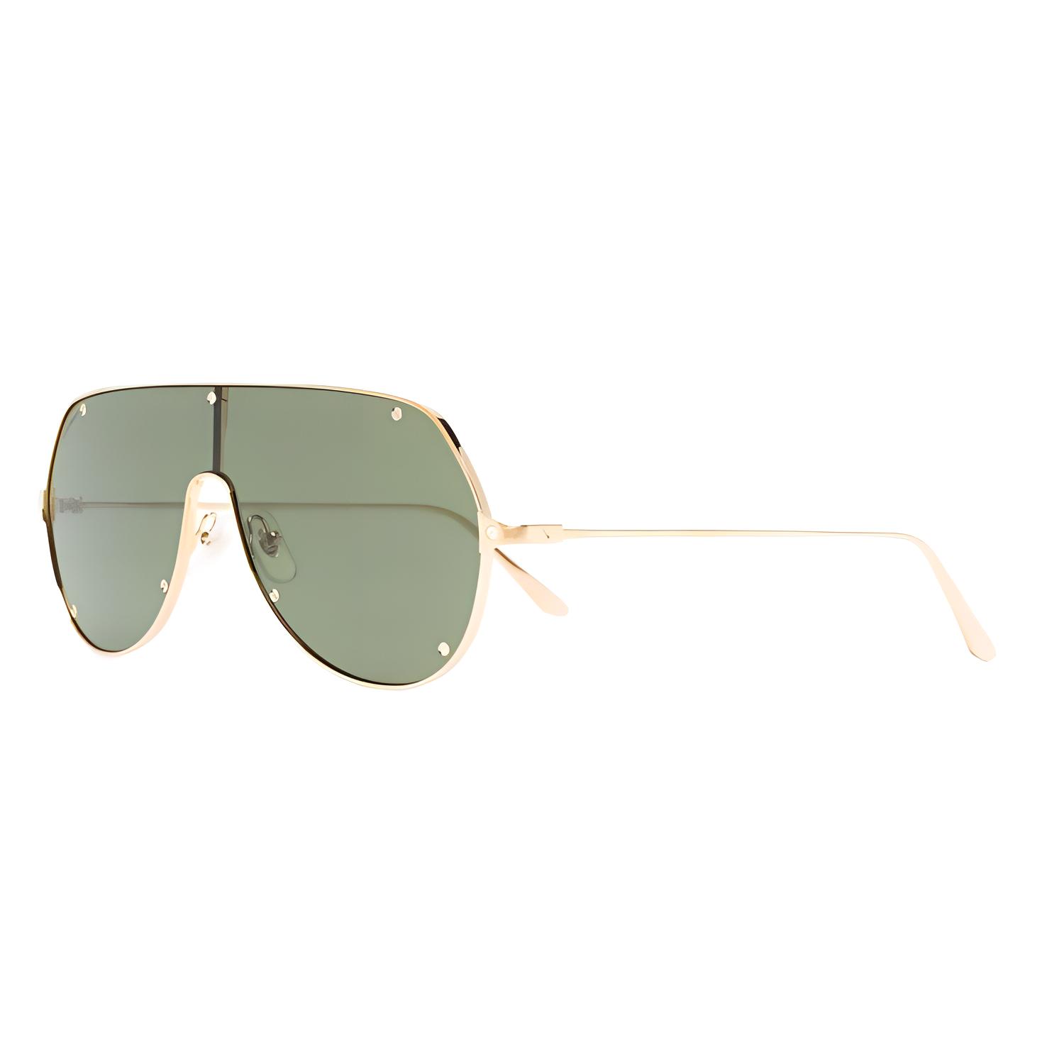 Cartier Solid Color Frame Metal Irregular Shape Sunglasses Men sunglasses Gold CT0324S002 F,Gold
Cartier Solid Color Frame Metal Irregular Shape Sunglasses Men sunglasses Gold CT0324S002 F,Gold