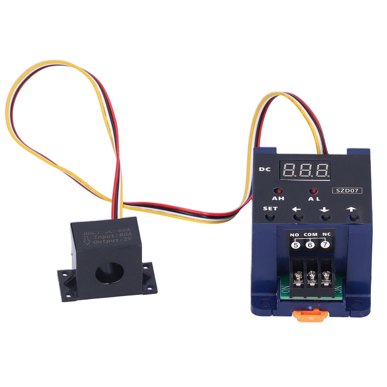 Digital Display Ammeter Current Sensing Switch with Overload Protection SZD07 DC835V
Digital Display Ammeter Current Sensing Switch with Overload Protection SZD07 DC835V