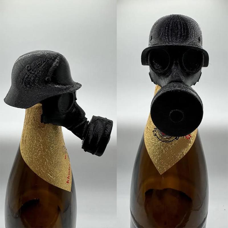 Gm-30 Beer Bottle Cap Funny Gas Mask Helmet Beer Bottle Caps Reusable Beers Dustproof Protectors Cap Gifts For Beer Enthusiasts
Gm-30 Beer Bottle Cap Funny Gas Mask Helmet Beer Bottle Caps Reusable Beers Dustproof Protectors Cap Gifts For Beer Enthusiasts