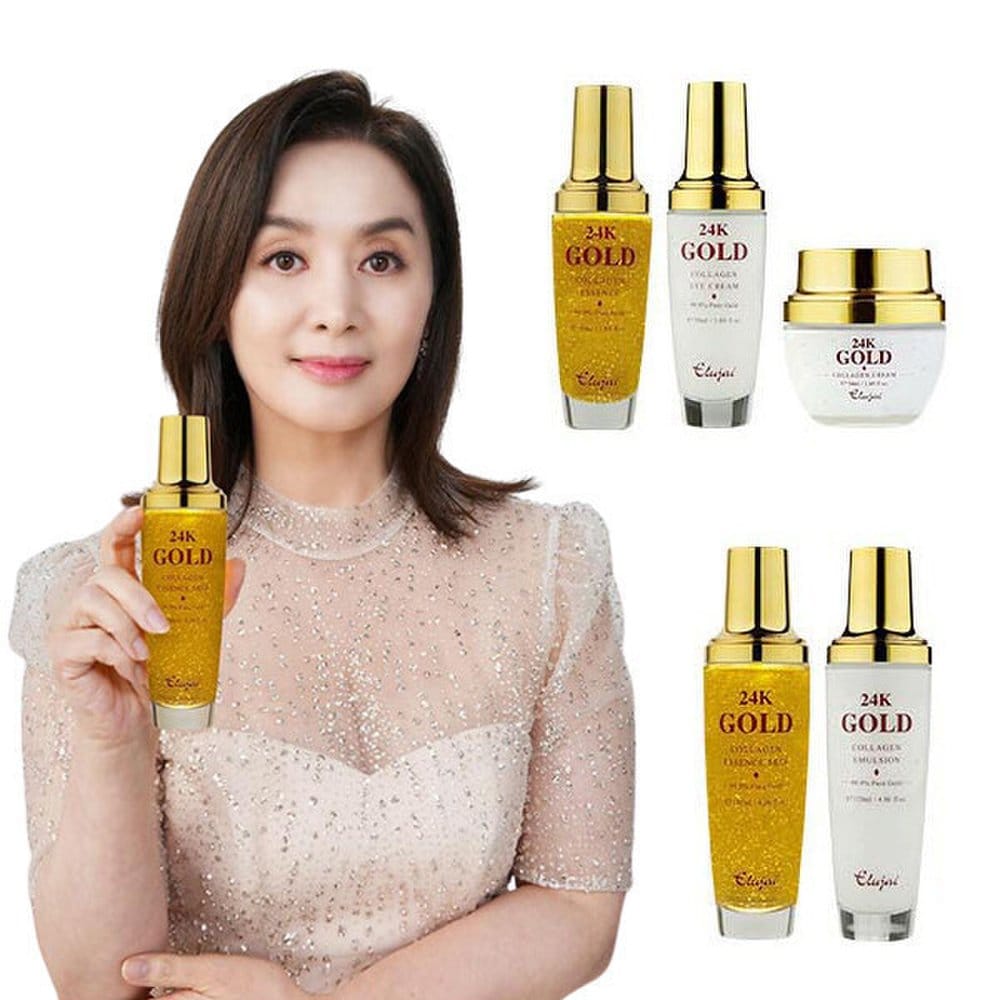 Eluzai 24K Gold Collagen Basic 5 типов 2 набора лосьон для кожи эссенция крем для глаз питательный крем женская косметика для мам сыновья почтительность подарок
Eluzai 24K Gold Collagen Basic 5 типов 2 набора лосьон для кожи эссенция крем для глаз питательный крем женская косметика для мам сыновья почтительность подарок