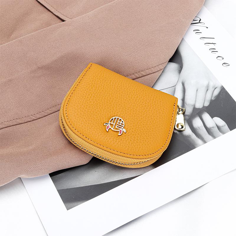 Cowhide card bag Cute lady 2025 new leather high-end sense exquisite small high-end card bag жовтий
Cowhide card bag Cute lady 2025 new leather high-end sense exquisite small high-end card bag жовтий