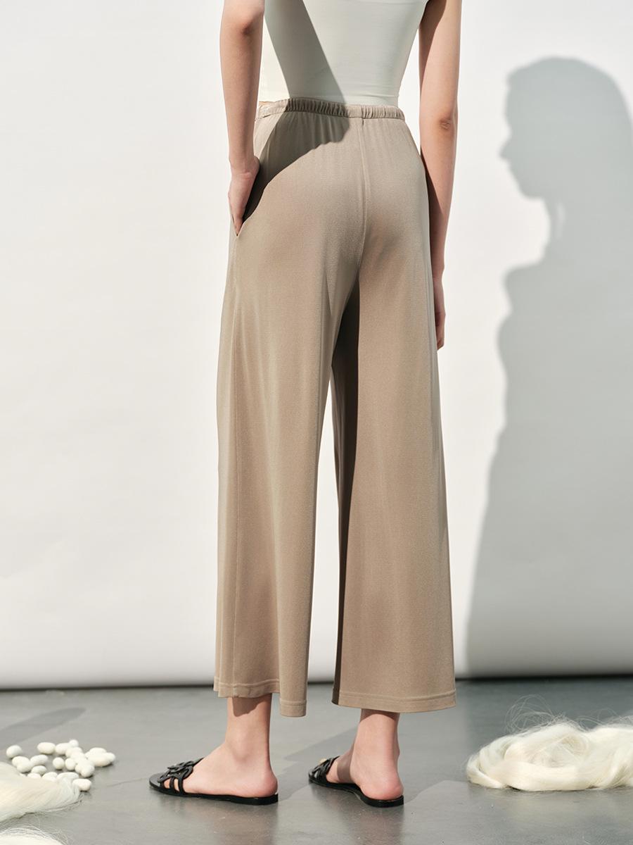 2026 Summer Cool Breathable Mulberry Silk Wide-Leg Commuter Pants XL (Weight: 125-140 lbs) бежевий/коричневий
2026 Summer Cool Breathable Mulberry Silk Wide-Leg Commuter Pants XL (Weight: 125-140 lbs) бежевий/коричневий