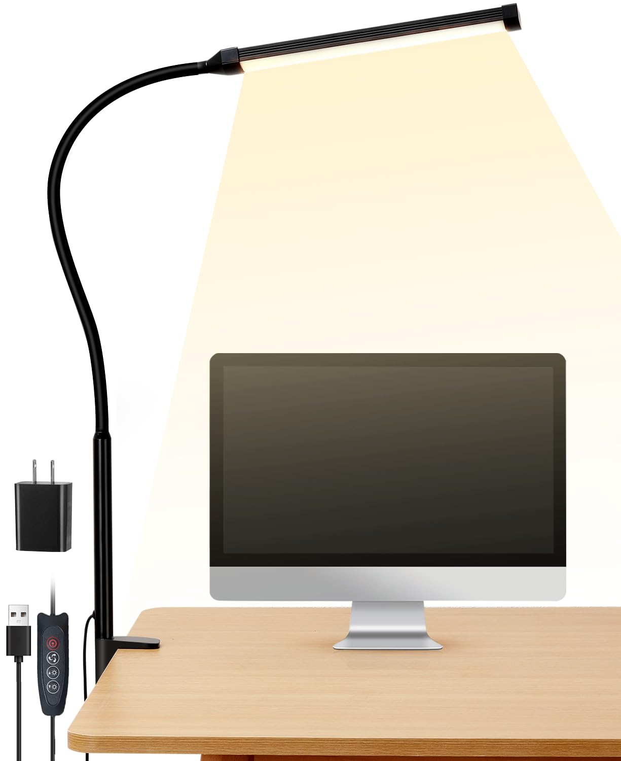 Desk LED Tabletop Easy on the Desk Stand Clip Light Levels of Color Toning Levels of Degree Long Rotating Reading Light for Book Light Light, Light,
Desk LED Tabletop Easy on the Desk Stand Clip Light Levels of Color Toning Levels of Degree Long Rotating Reading Light for Book Light Light, Light,