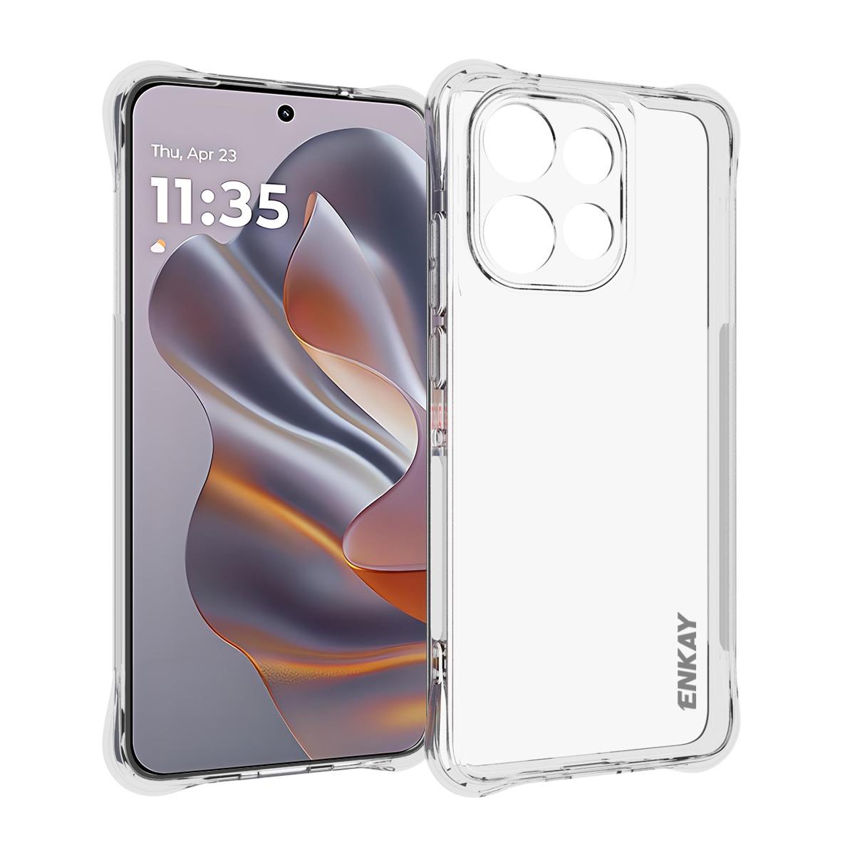 For Motorola Edge 50 Neo 5G/Moto S50 5G/Thinkphone 25 5G Clear Phone Case ENKAY HAT PRINCE Shockproof Anti-Slip TPU Cover Transparent
For Motorola Edge 50 Neo 5G/Moto S50 5G/Thinkphone 25 5G Clear Phone Case ENKAY HAT PRINCE Shockproof Anti-Slip TPU Cover Transparent