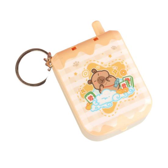 Electric Maze Keychain Toy Sound And Light Interaction Mini Puzzle Game Cute Cartoon Style Portable Decompression Tool Gift for Kids Boys Girls
Electric Maze Keychain Toy Sound And Light Interaction Mini Puzzle Game Cute Cartoon Style Portable Decompression Tool Gift for Kids Boys Girls