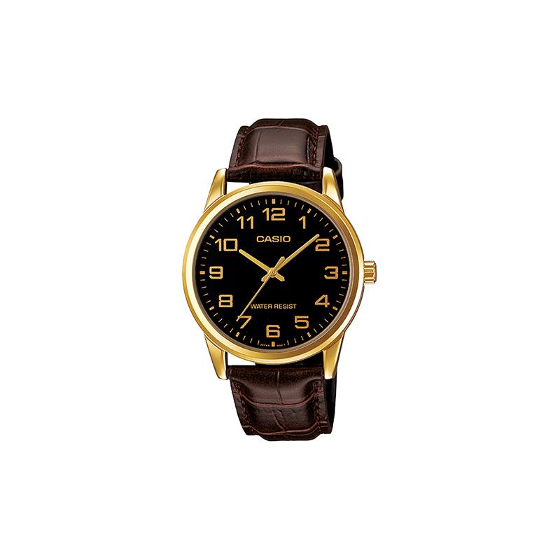 Casio DRESS series simple fashion trend business casual classic pointer digital scale waterproof quartz movement leather strap Japanese MTP-V001GL-1B чёрный
Casio DRESS series simple fashion trend business casual classic pointer digital scale waterproof quartz movement leather strap Japanese MTP-V001GL-1B чёрный