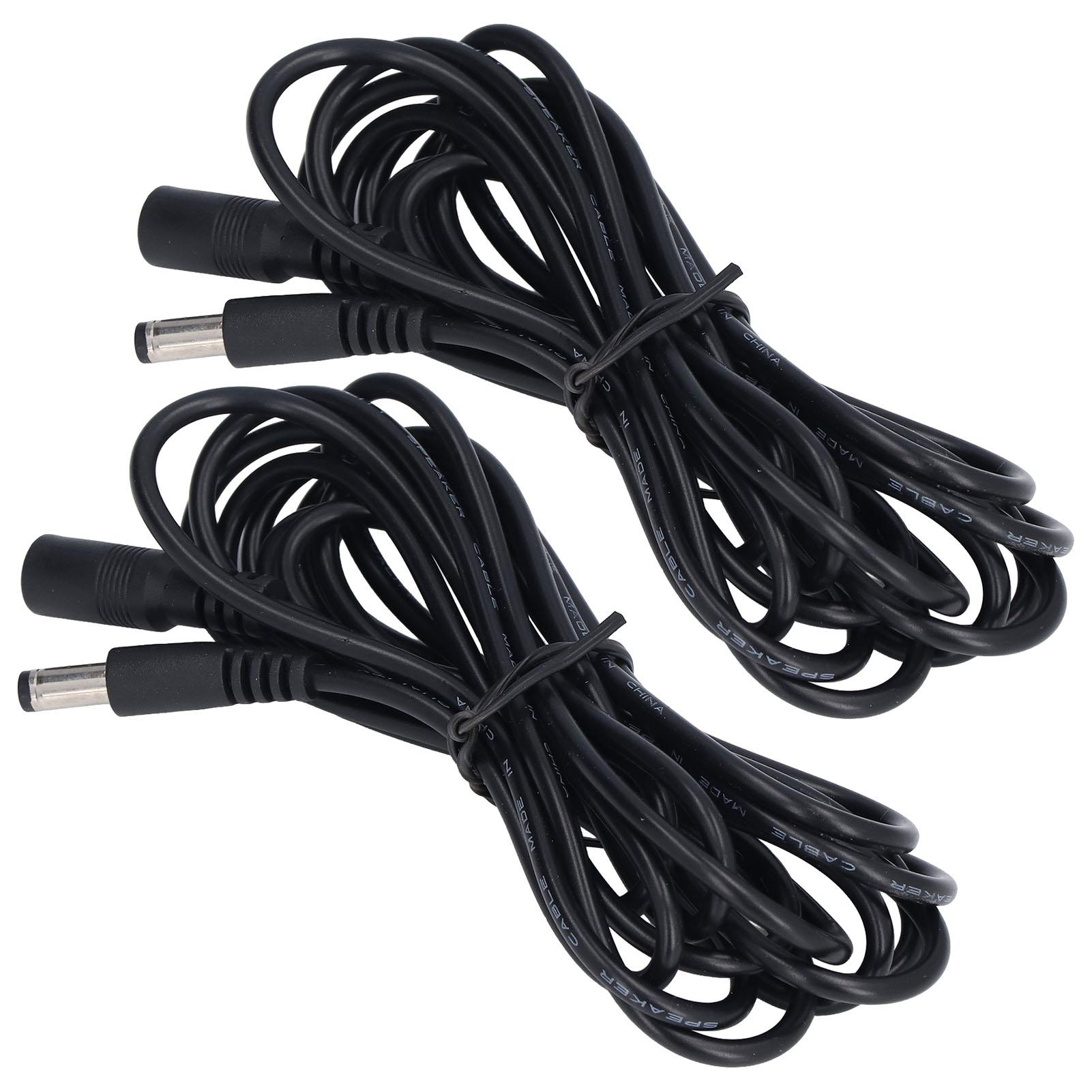 2Pcs LED Solar Light Extension Cord Monitoring Power Connection Cable 5.5x2.1mm DC12V 24V
2Pcs LED Solar Light Extension Cord Monitoring Power Connection Cable 5.5x2.1mm DC12V 24V