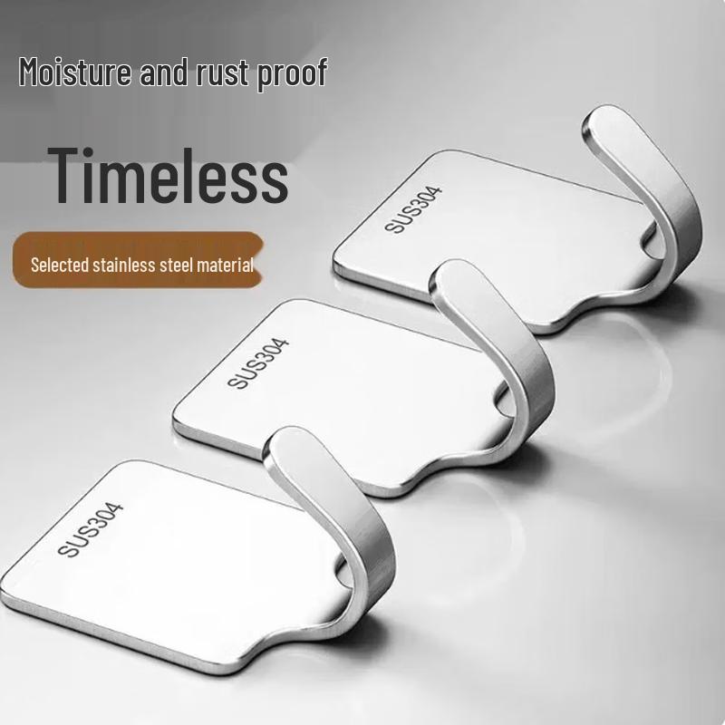 KAZZ 304 Stainless Steel No-Drill Adhesive Towel Hooks
KAZZ 304 Stainless Steel No-Drill Adhesive Towel Hooks