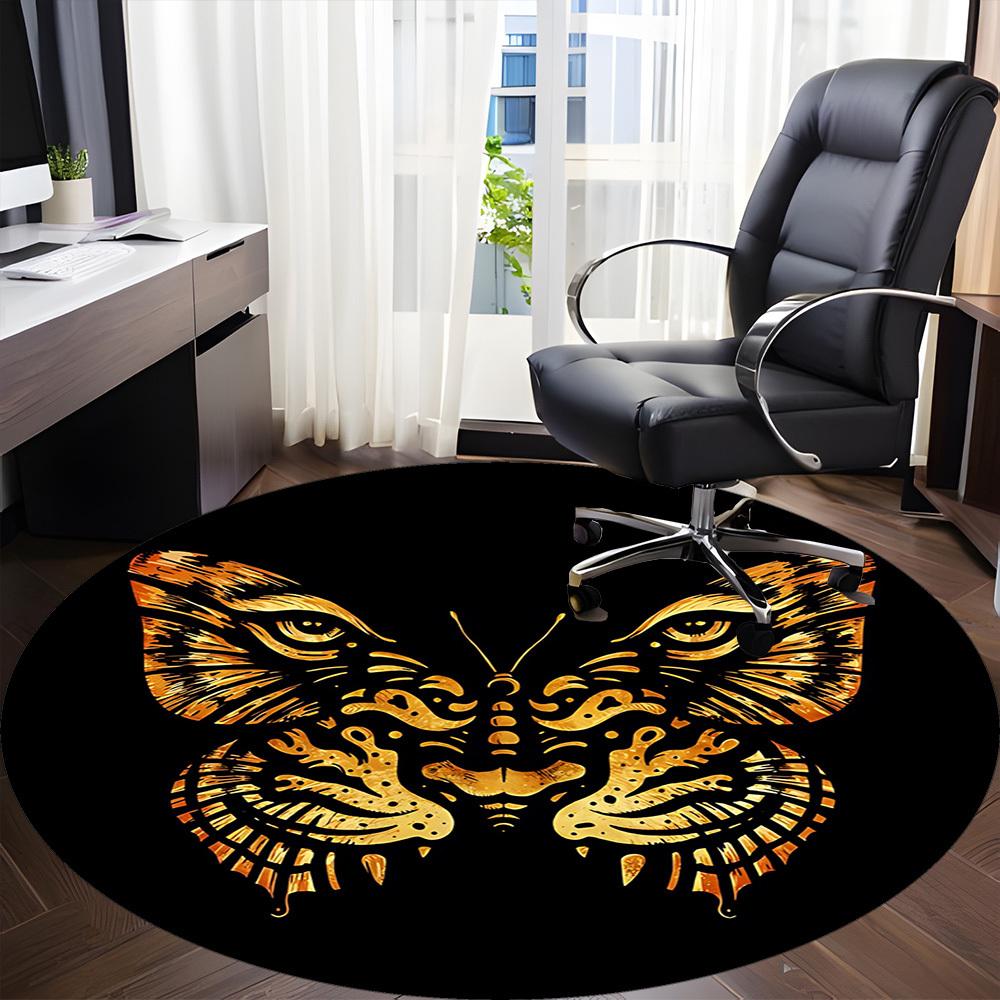 1pc Tiger Butterfly Chair Carpet for Office, Soft Flannel Throw Mat, Perfect for Office, Holiday Party Decoration Choice yy260320131 80cm by 80cm
1pc Tiger Butterfly Chair Carpet for Office, Soft Flannel Throw Mat, Perfect for Office, Holiday Party Decoration Choice yy260320131 80cm by 80cm