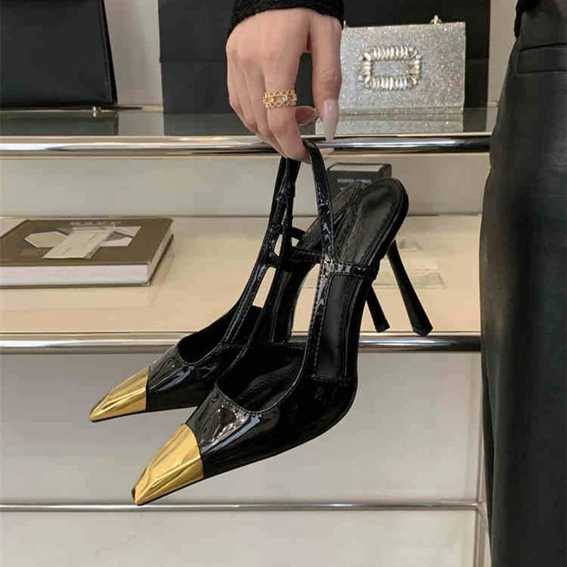 Летние женские сандалии с острым носком, модные туфли-мюли без застежек, элегантные туфли для стриптиза на высоком каблуке 36
Летние женские сандалии с острым носком, модные туфли-мюли без застежек, элегантные туфли для стриптиза на высоком каблуке 36